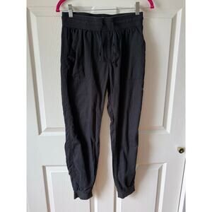 Pact Organic Cotton Linen Jogger Pants Black Size S NWOT Travel Athletic Lounge